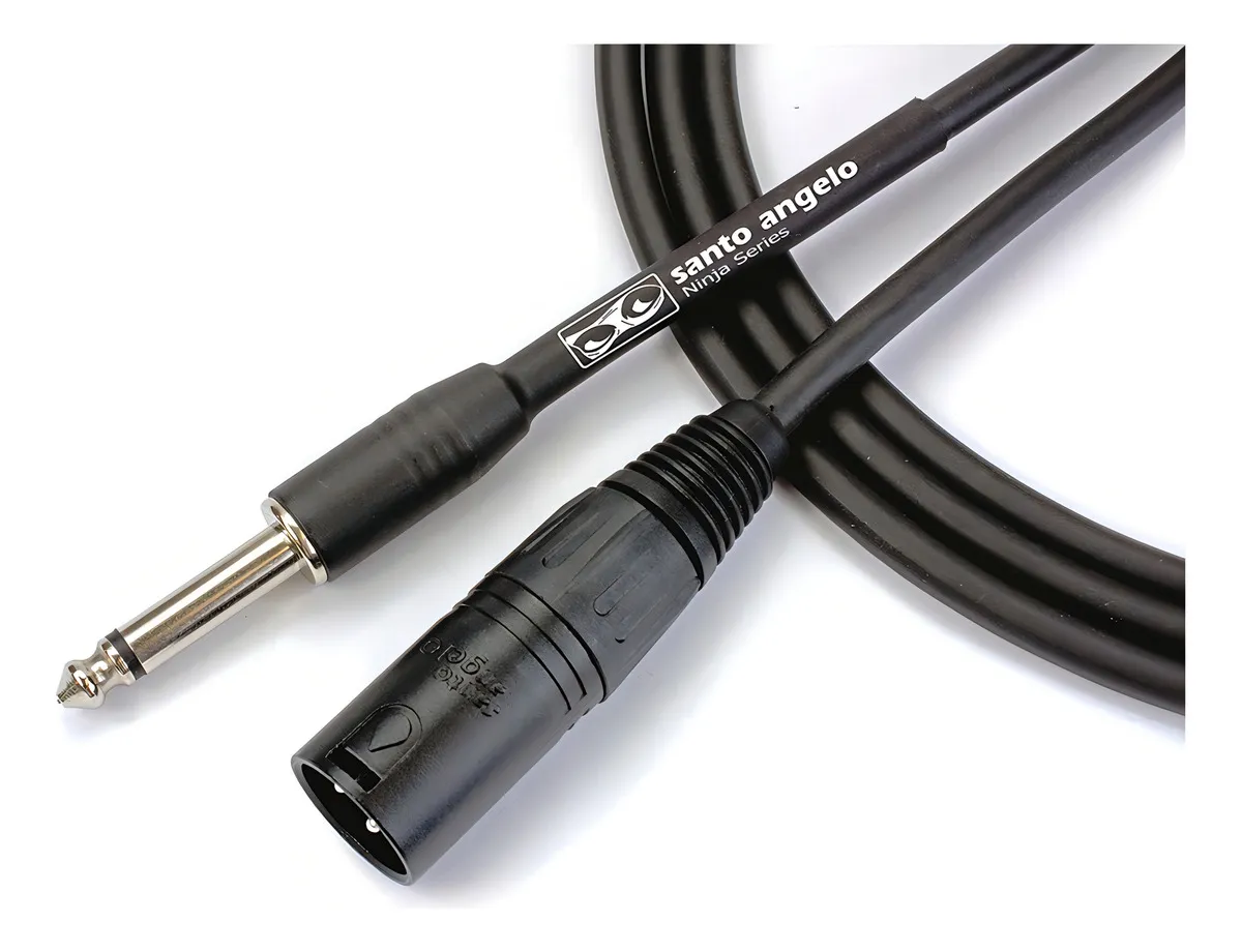 Santo Angelo Cabo Balanceado Monitores XLR e Interface P10