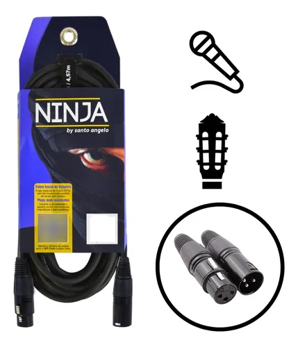 Santo Angelo Cabo XLR Ninja LW 3m